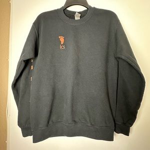 Haikyuu Volleyball Anime Black Crewneck Sweater - Size Small